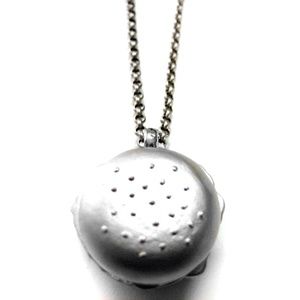 Hamburger Pendant Necklace